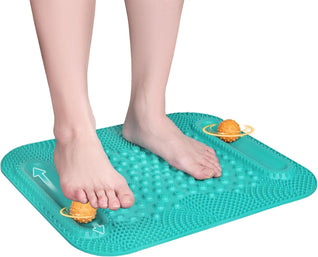 Leg Exercise & Reflexology Mat – 5-Zone Acupressure Foot Massage Mat