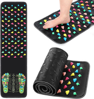 Reflexology Foot Massage Mat – Acupressure Walking Mat for Stress Relief