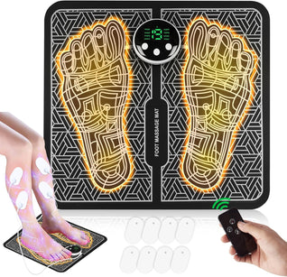 TENS Mat & EMS Foot Massager – Pain Relief for Back, Legs & Feet