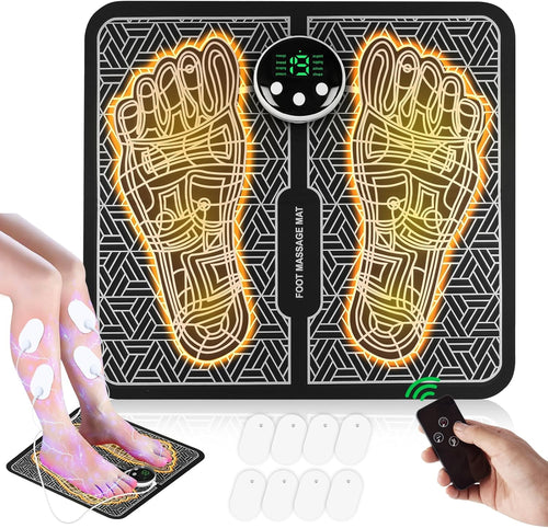 TENS Mat & EMS Foot Massager – Pain Relief for Back, Legs & Feet